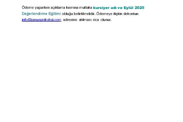 Bilişsel Davranışçı Terapi Değerlendirme ve Temel Modülü