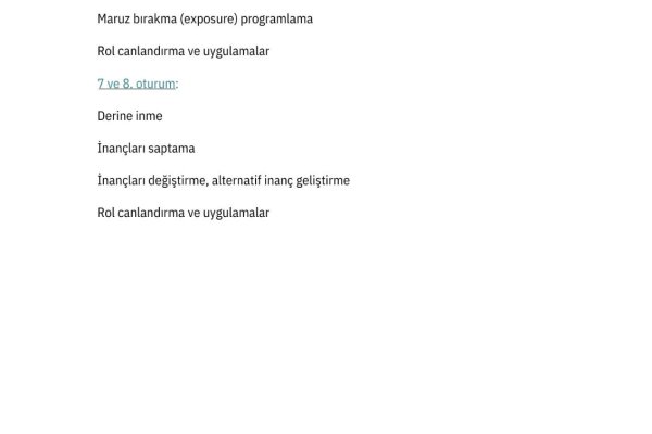 Beceri Kazandırma ve Süpervizyon Uygulaması