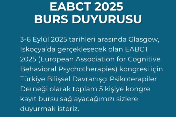 EABCT 2025 BURS DUYURUSU