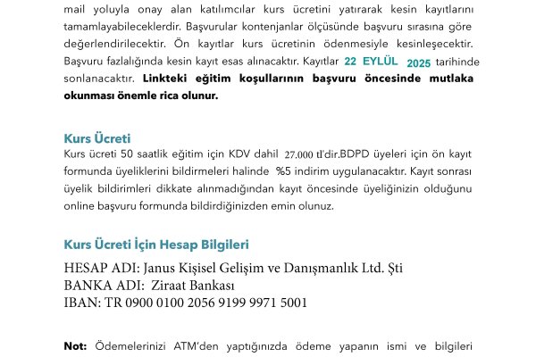 Bilişsel Davranışçı Terapi Değerlendirme ve Temel Modülü