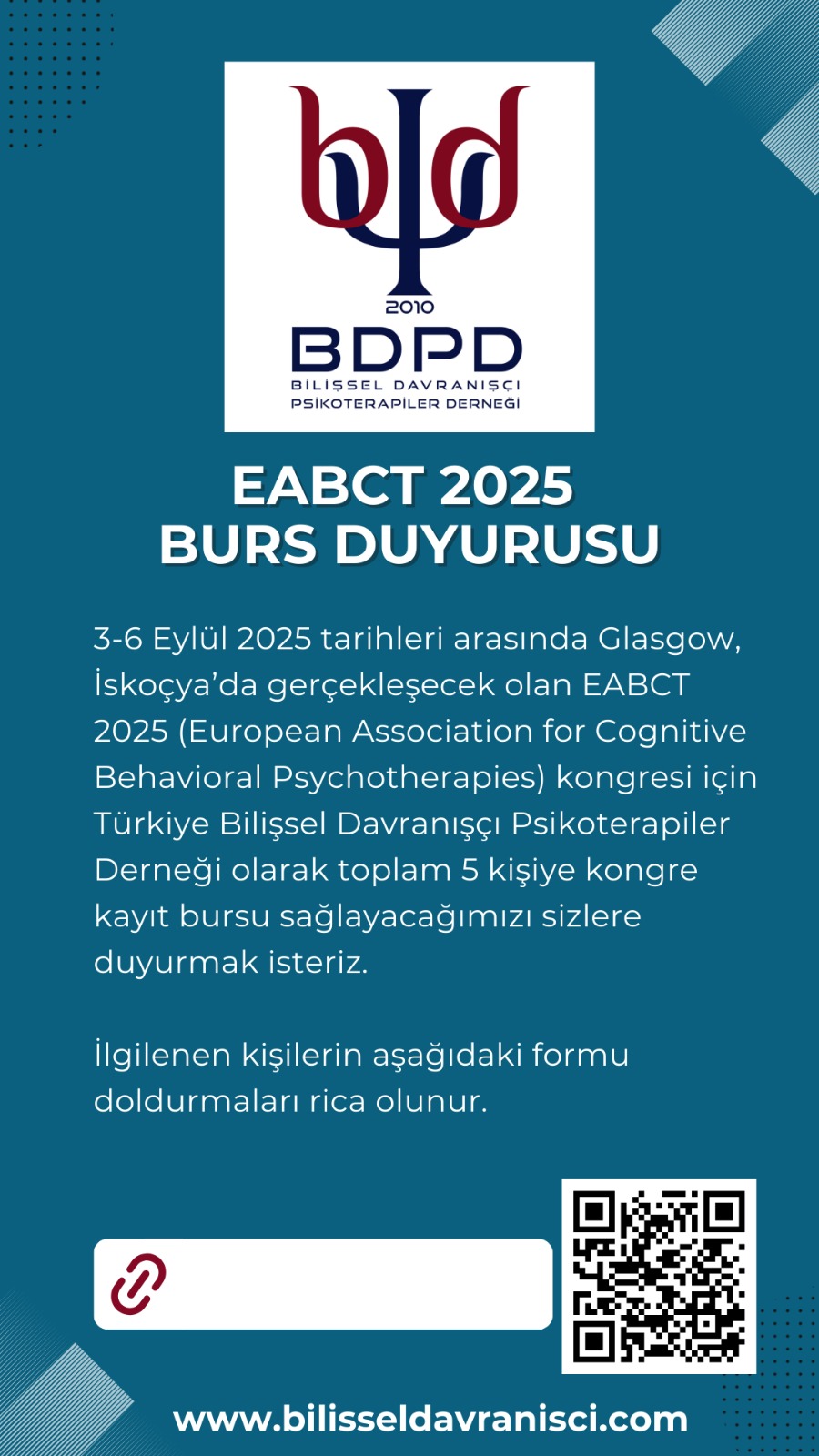 EABCT 2025 BURS DUYURUSU